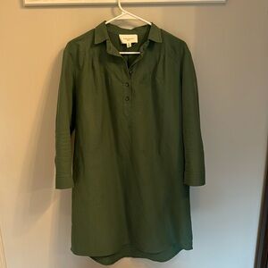 Green Polly Dress Size S Minimal Wear but Unwashed (Tags not attached)